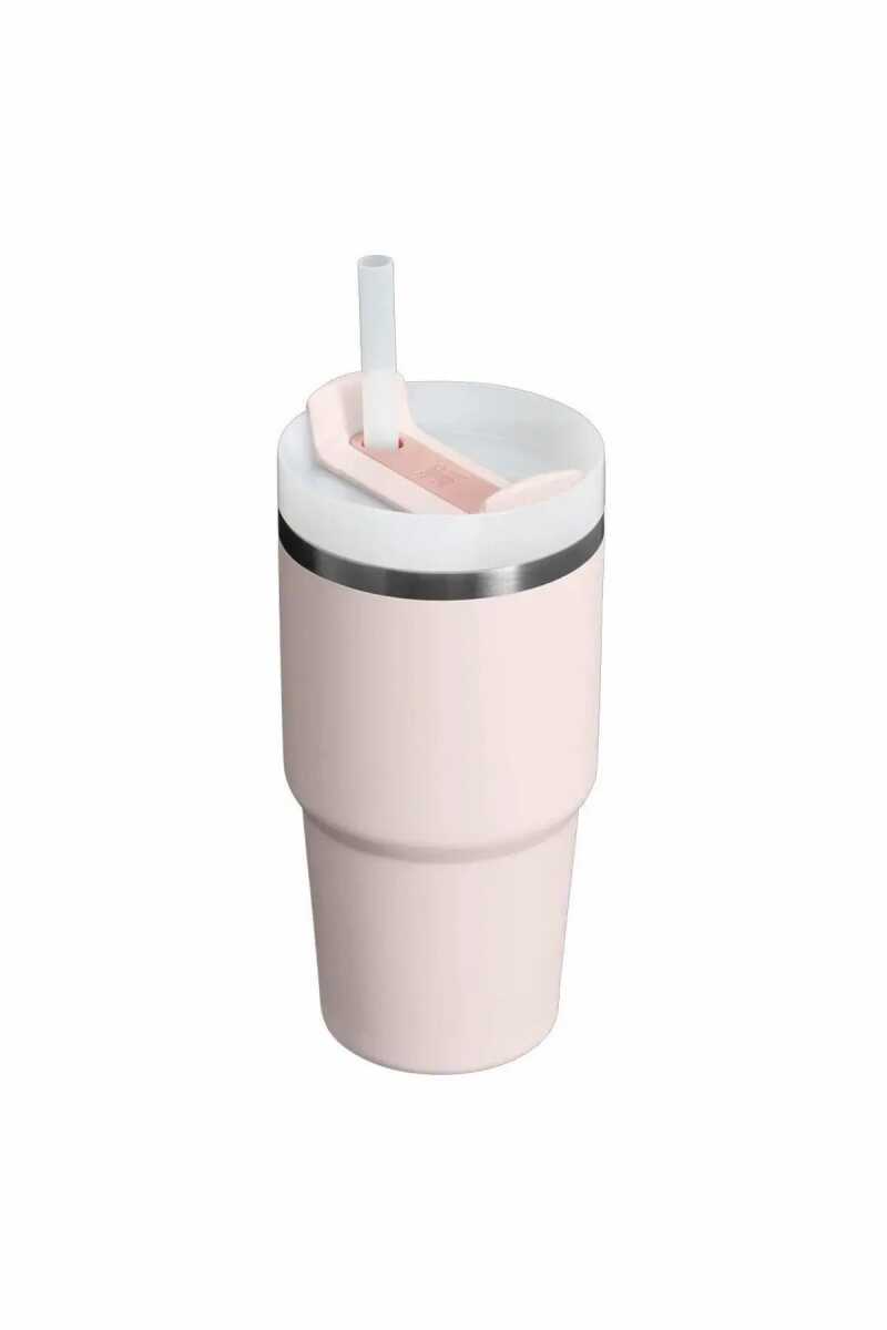 Stanley Thr Quencher H2.O Flowstate™ Tumbler Pipetli Termos Bardak 0.59 Lt / 20Oz Pembe 10-10826-303 (1)