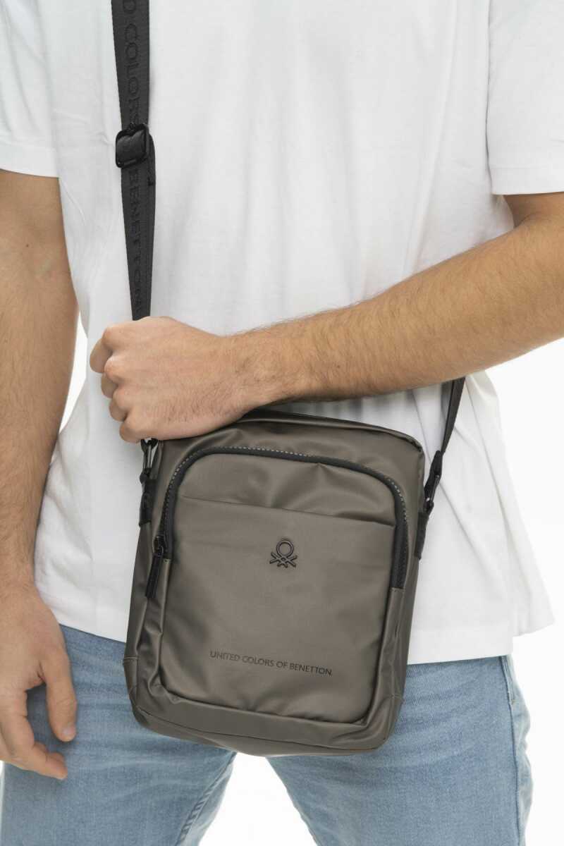 United Colors of Benetton Unisex Çapraz Çanta Siyah BNT_541 - Benetton