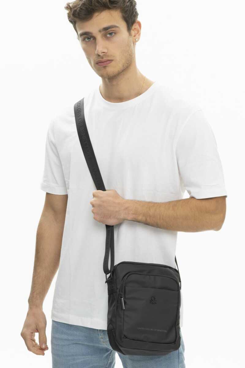 United Colors of Benetton Unisex Çapraz Çanta Siyah BNT_541 - 2