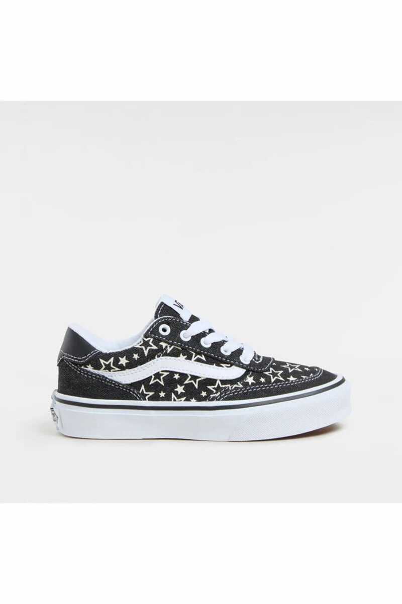Vans Brooklyn LS Stars Black Çocuk Ayakkabı VN000D8SBLK1 - Vans