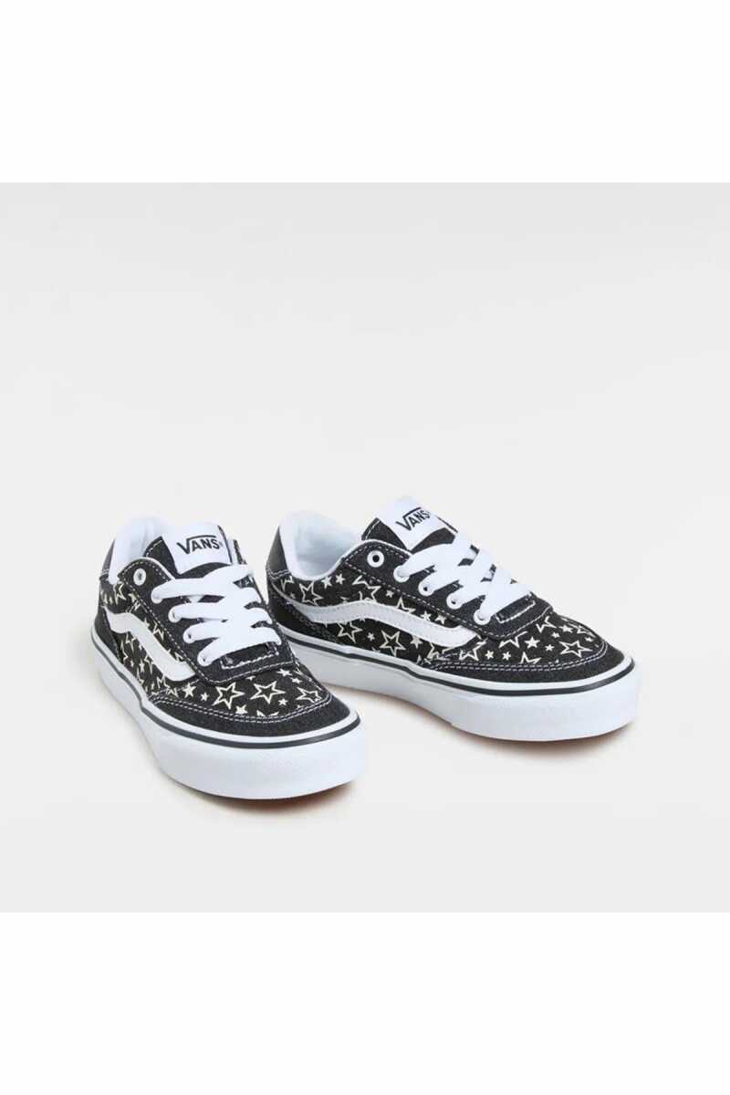 Vans Brooklyn LS Stars Black Çocuk Ayakkabı VN000D8SBLK1 - Vans (1)