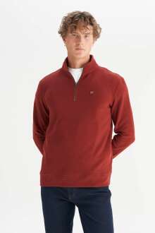 Wrangler Erkek Half Zip Sweatshirt W2520532810