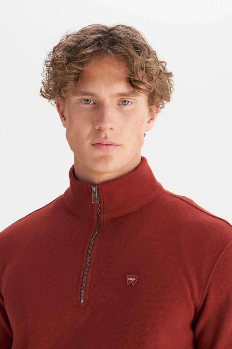 Wrangler Erkek Half Zip Sweatshirt W2520532810 - 4