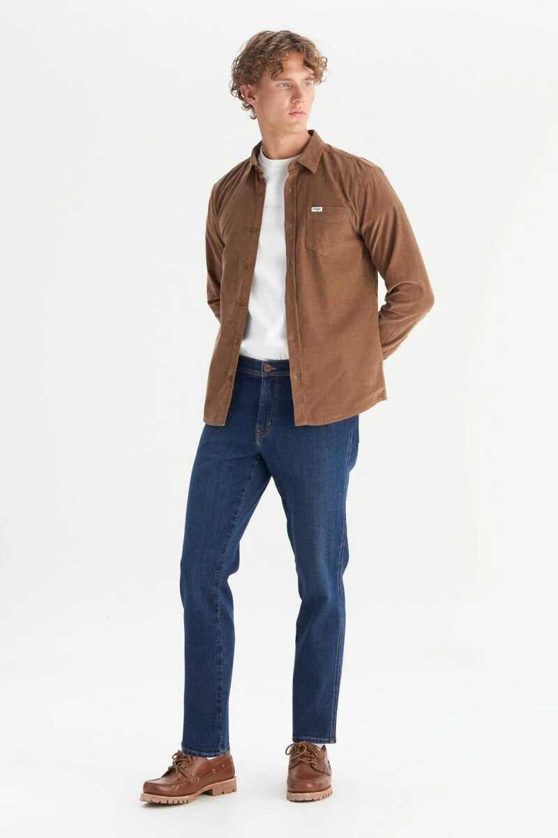 Wrangler Erkek Kadife Gömlek MW5A14A211 - Wrangler (1)