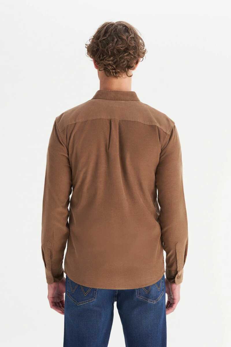 Wrangler Erkek Kadife Gömlek MW5A14A211 - 5