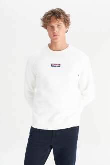Wrangler Erkek Mid Logo Sweatshirt W2520133102 