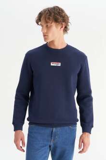 Wrangler Erkek Mid Logo Sweatshirt W2520133411