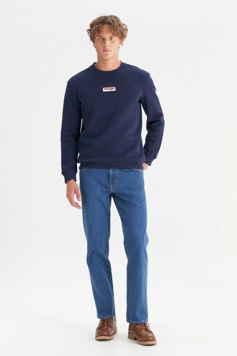 Wrangler Erkek Mid Logo Sweatshirt W2520133411 - 2
