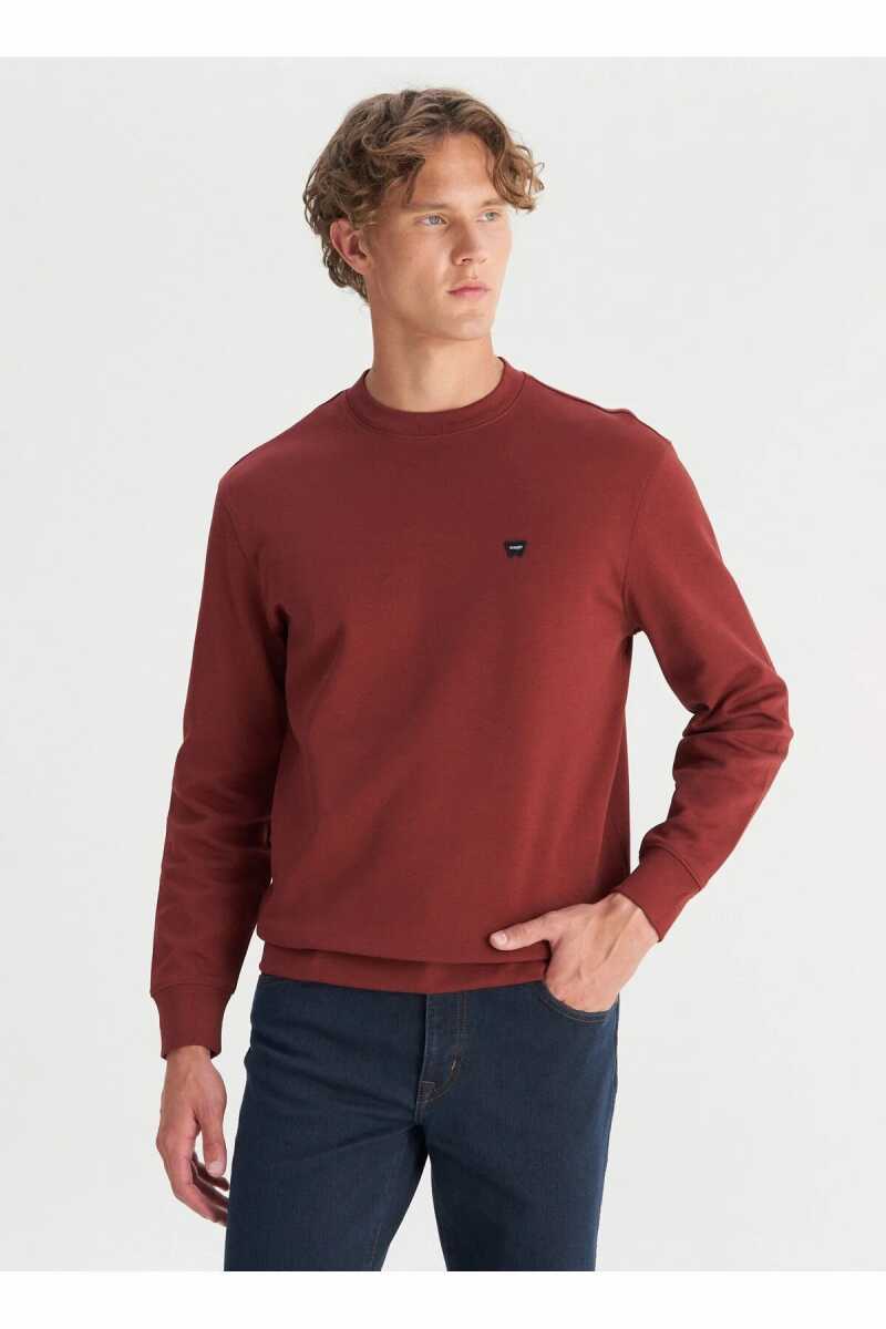 Wrangler Erkek Patch Logo Erkek Sweatshirt W2520255169 - Wrangler