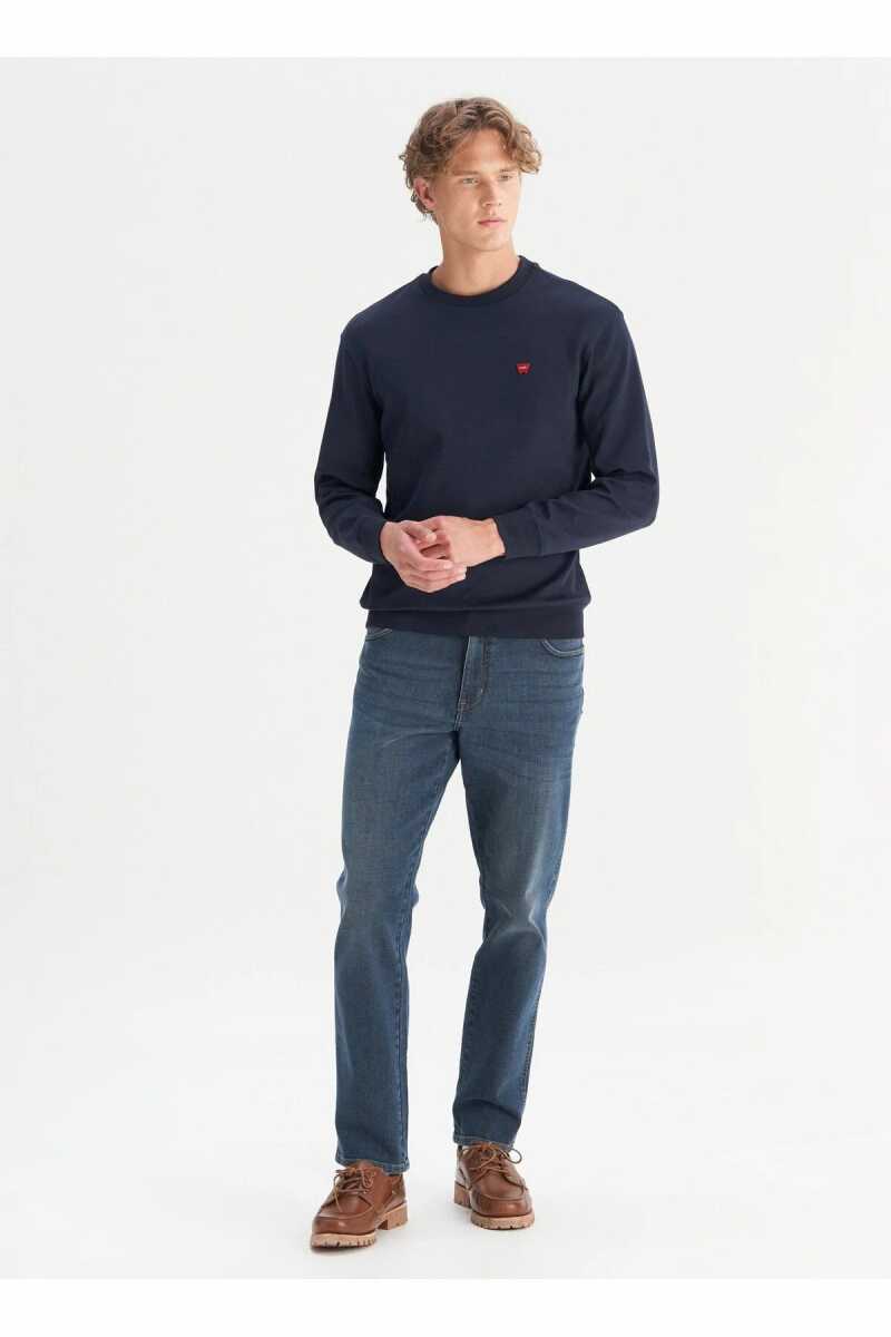 Wrangler Erkek Patch Logo Erkek Sweatshirt W2520255410 - Wrangler (1)
