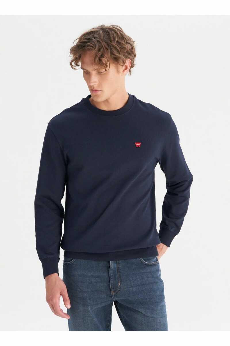 Wrangler Erkek Patch Logo Erkek Sweatshirt W2520255410 - 3