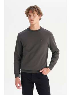Wrangler Erkek Patch Logo Sweatshirt W252025533W