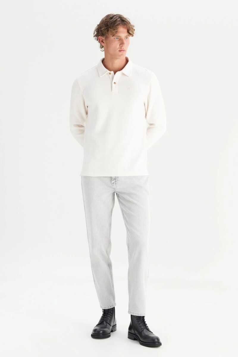 Wrangler Erkek Polo Yaka Sweatshirt W2520381104 - Wrangler (1)