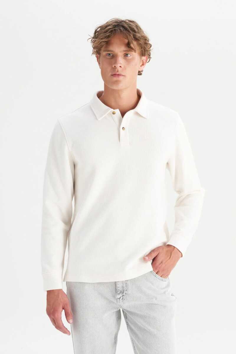 Wrangler Erkek Polo Yaka Sweatshirt W2520381104 - 1