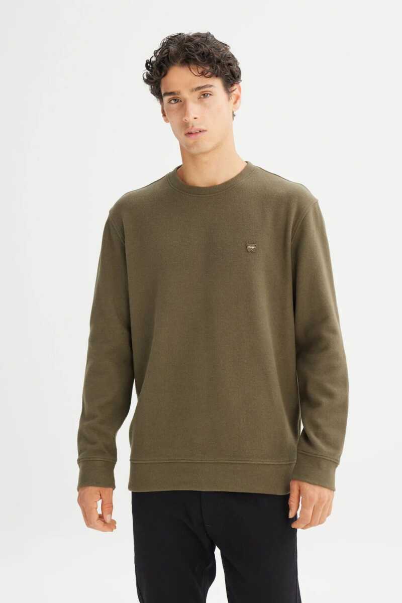 Wrangler Erkek Selanik Sweatshirt MW242262801 - 1