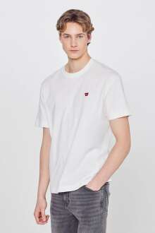 Wrangler Small Logo Bisiklet Yaka Erkek T-shirt W7NM203877102 