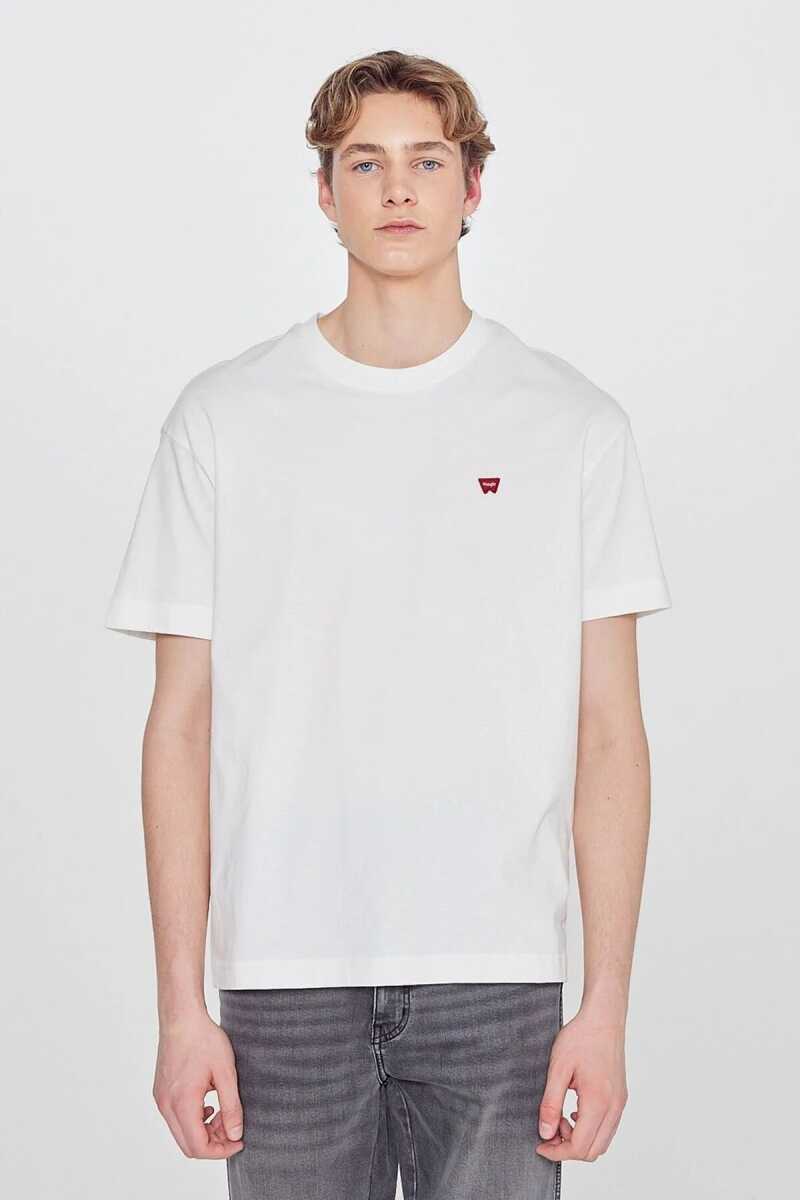 Wrangler Small Logo Bisiklet Yaka Erkek T-shirt W7NM203877102 (1)