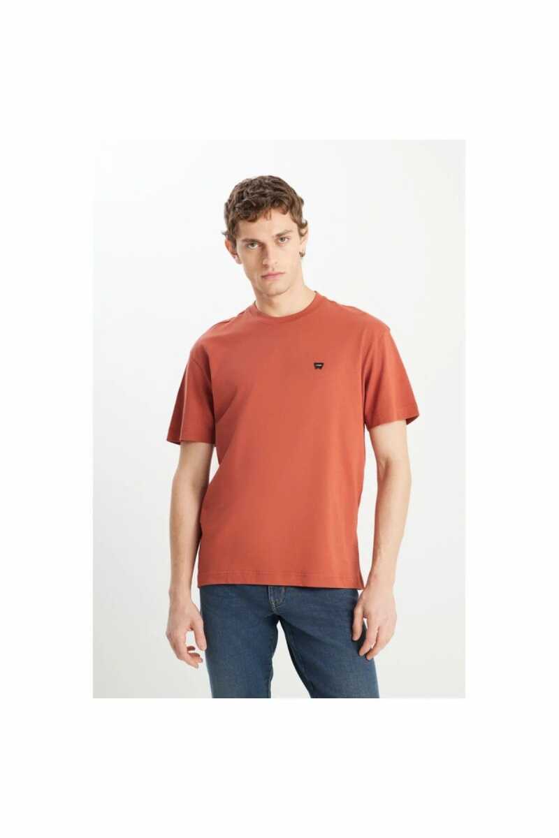Wrangler Small Logo Bisiklet Yaka Erkek T-shirt W7NM203877222