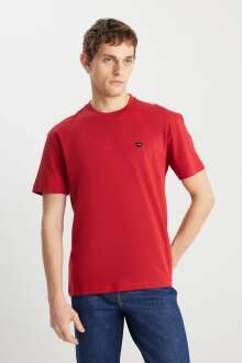 Wrangler Small Logo Bisiklet Yaka Erkek T-shirt W7NM203877600 