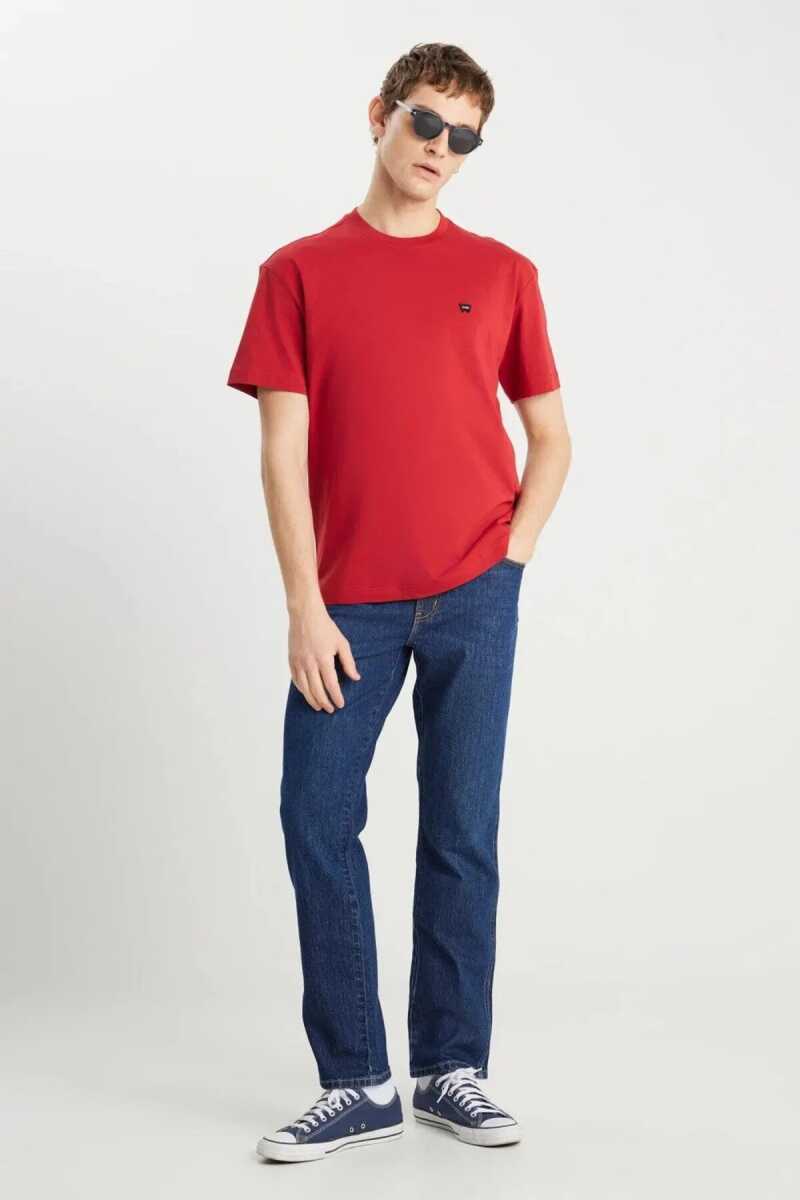 Wrangler Small Logo Bisiklet Yaka Erkek T-shirt W7NM203877600 (1)