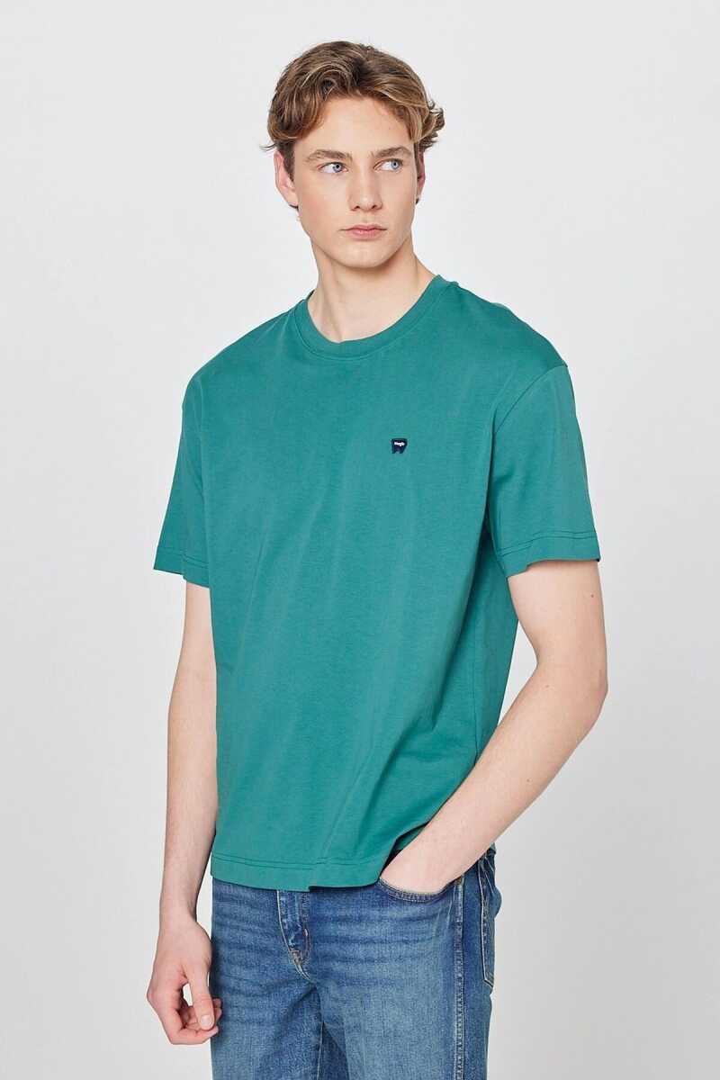 Wrangler Small Logo Bisiklet Yaka Erkek T-shirt W7NM203877G26