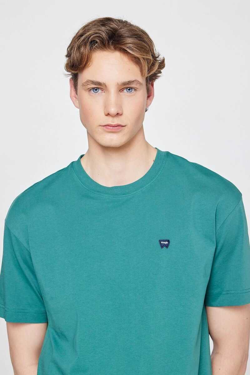 Wrangler Small Logo Bisiklet Yaka Erkek T-shirt W7NM203877G26 - 4