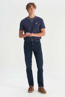 Wrangler Texas Slim Erkek Jean Pantolon W12S001397